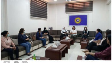 صورة زيارة وفد من حزب الحداثة والديمقراطية لسوريا والاتحاد الوطني مجلس المرأة في شمال شرق سوريا