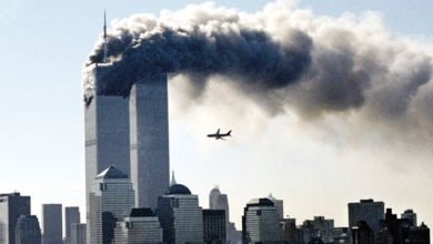 صورة في الذكرى العشرين لاعتداءات الحادي عشر من سبتمبر المملكة العربية السعودية علي صفحات عكاظ تقول : ادعاءات وقوف المملكة وراء هجمات 11 سبتمبر سيناريوهات كاذبة