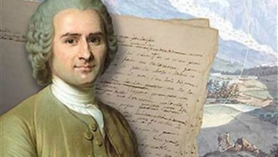 صورة روسو بين الادب و الفلسفة و الثورة