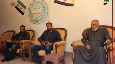 صورة مكتب دير الزور لحزب الحداثة  يستقبل  وفداً من حزب سوريا المستقبل.