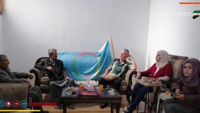 صورة أعضاء الحزب يقومون بزيارة مكتب حزب الوفاق الديمقراطي الكردي السوري   في مدينة الحسكة .