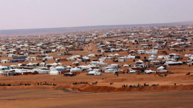 صورة مخيم الركبان و الوضع المعيشي الصعب