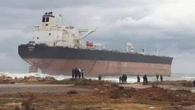 صورة ناقلة نفط إيرانية جديدة تصل إلى ميناء بانياس السوري