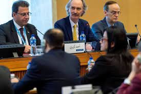 صورة بيدرسن يصرح بأن اجتماع اللجنة الدستورية السورية محبط للغاية