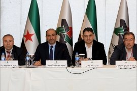 صورة في ازمة اطر المعارضة السورية الداعمة للثورة ..الائتلاف الوطني السوري نموذجا