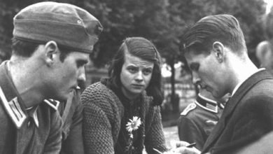 صورة صوفي شول : هذه هي المرأة .