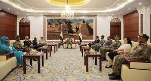 صورة أول اجتماع لمجلس السيادة الجديد اليوم بالسودان