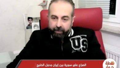 صورة حوار  الزميل رئيس الحزب  عبر أثير إذاعة بيسان أف أم للحديث عن الصراع على سورية بين إيران ودول مجلس التعاون الخليجي،