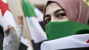 صورة في يومها العالمي تواجه المرأة السورية الانتهاكات متعددة.