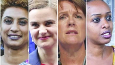 صورة استهداف المرأة في عالم السياسة.