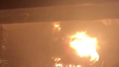 صورة قصف مصنع للدبابات في كييف.. موسكو تنفذ وعيدها