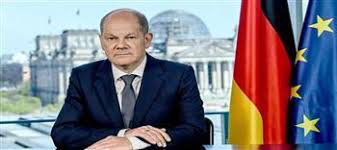 صورة المستشار الألماني: لن يسمح للرئيس الروسي بإملاء شروط السلام