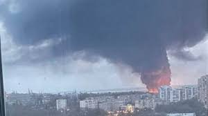 صورة روسيا تعلن تدمير مستودعات وقود في ميكولايف.