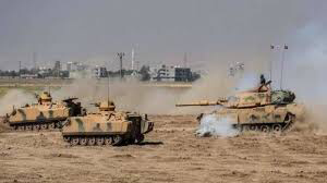 صورة قصف تركي لمحيط نقطة عسكرية روسية و4 قرى بريف حلب.