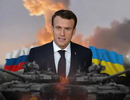 صورة ماكرون يؤكد من كييف وقوفه معها.. وشولتس: هذه الحرب لا بد وأن تنتهي