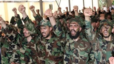 صورة عين إسرائيل على قوافل حزب الله.. شحنات دمرت بأرض العراق