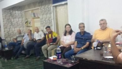 صورة احياءا ليوم الثقافة و الأدب يقوم أعضاء الحزب بندوة حوارية   حول اغتيال الفكر.