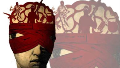 صورة التطرف الفكري أقصر الطرق للإرهاب.