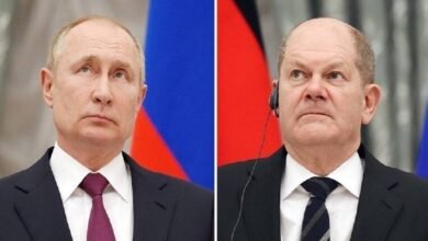 صورة بوتين لشولتس: ضرب البنى التحتية الأوكرانية “لا مفر منه”