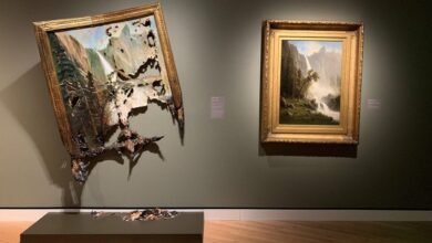 صورة مفهوم الحداثة في الفن التشكيلي.