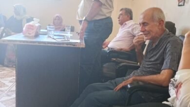 صورة مشارك حزب الحداثة والديمقراطية مع مكتب العلاقات في مجلس سوريا الديمقراطية إجتماعا جماهيريا موسعا لاهالي  منطقة المشلب  والصناعه في مجلس الشهيد احمد الجانم