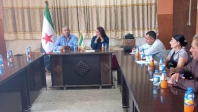 صورة إقامت حزب الحداثة مكتب الرقة ندوة حوارية بعنوان ( الهوية الوطنية هوية جامعة لكل السوريين . )