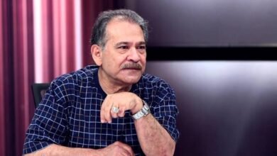 صورة لقاء الكاتب العلماني سيد القمني على قناة الحرة